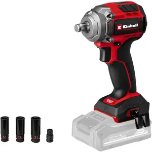 Аккумуляторный ударный гайковерт EINHELL Professional TP-CW 18/350-C Li BL — 18 В, бесщеточный, без аккумулятора и зарядного
