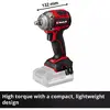 EINHELL TP-CW 18/350-C Li BL аккумуляторный гайковерт Photo 3
