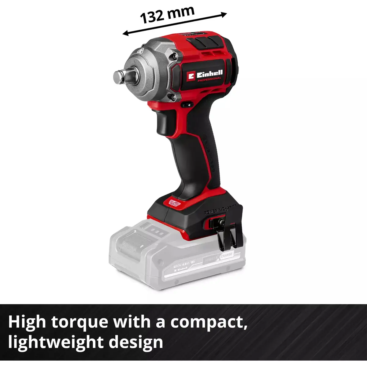 EINHELL TP-CW 18/350-C Li BL аккумуляторный гайковерт Photo 6