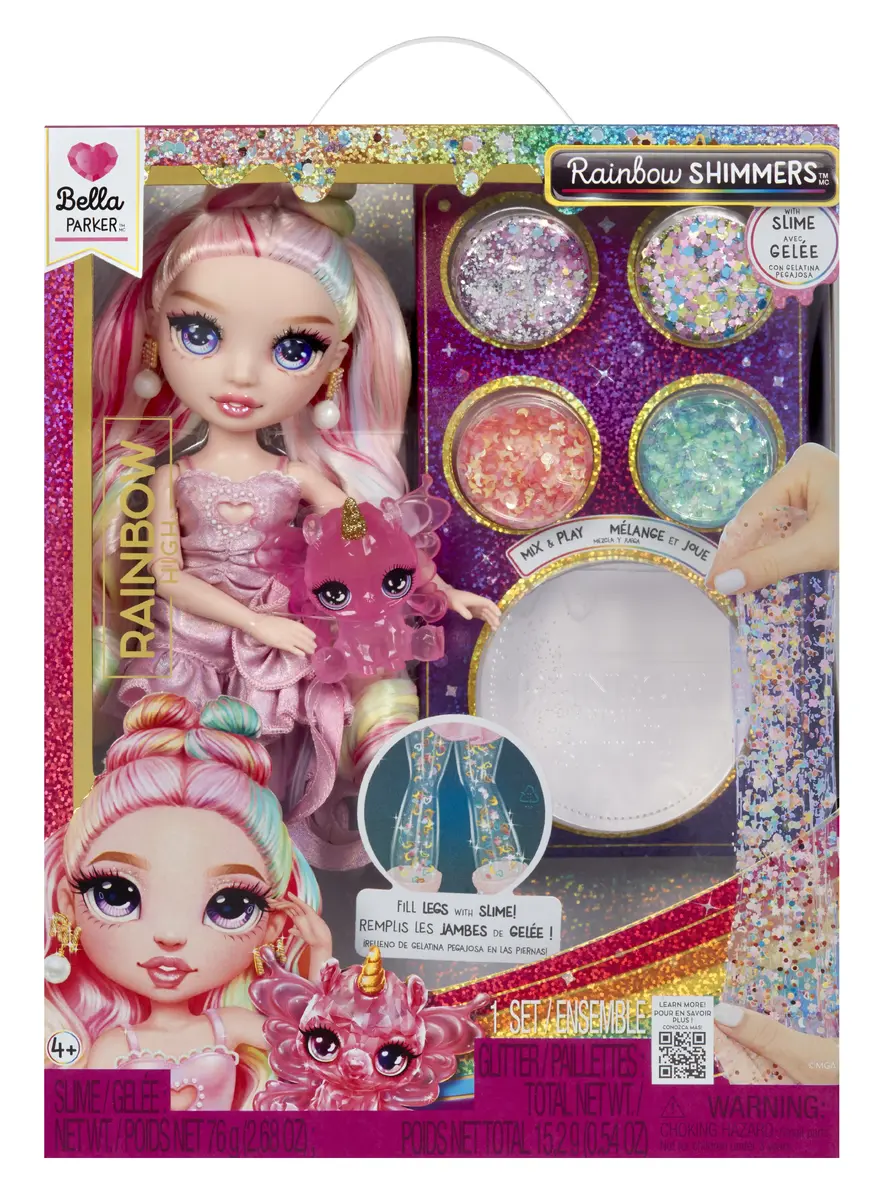 MGA Entertainment Rainbow High Rainbow Shimmers Bella — lelle Photo 2