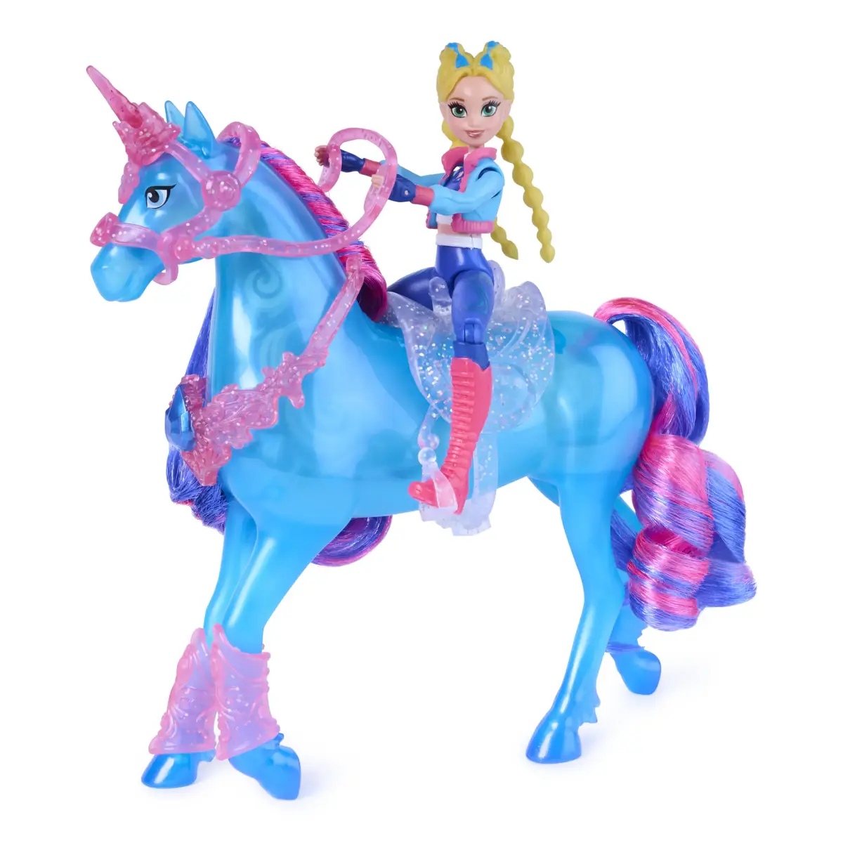 Spin Master Unicorn Academy Train & Glow River Unicorn с Изабель Photo 3