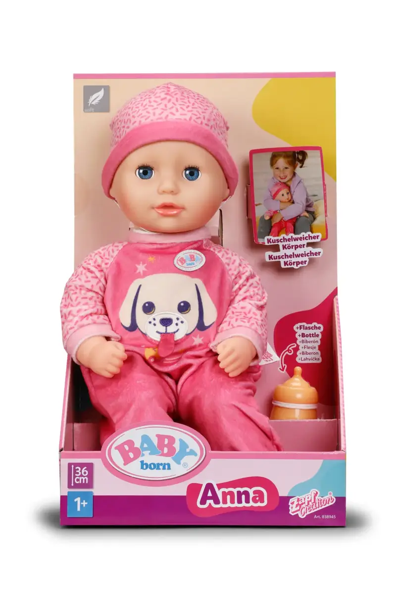 Leļļa zapf creation BABY born Anna Pink 36 cm Photo 3