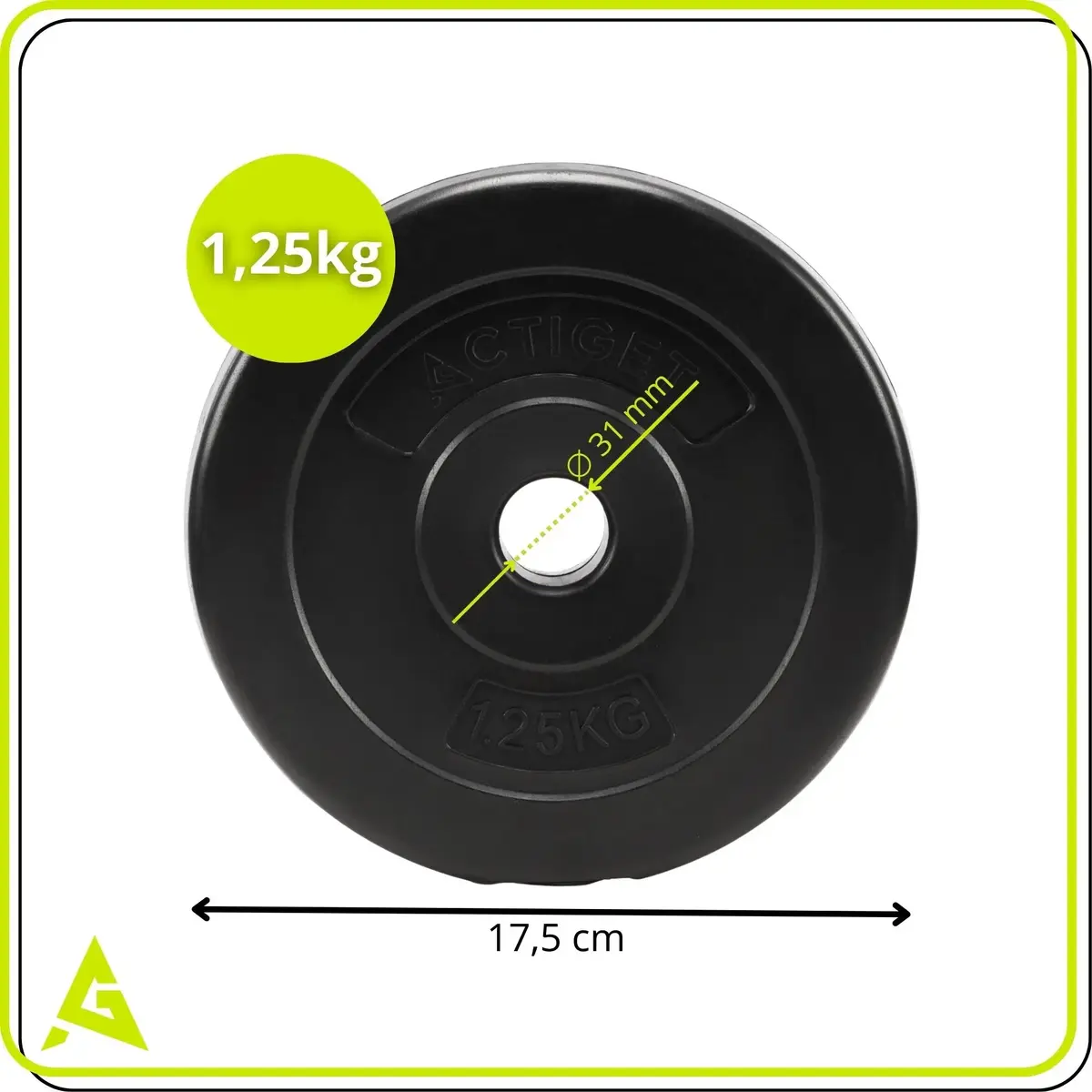 Композитный диск Springos 1,25 кг ACT0078 Photo 5