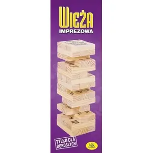 Настольная игра Jenga Party Tower Albi R99 — деревянная башня из брусков