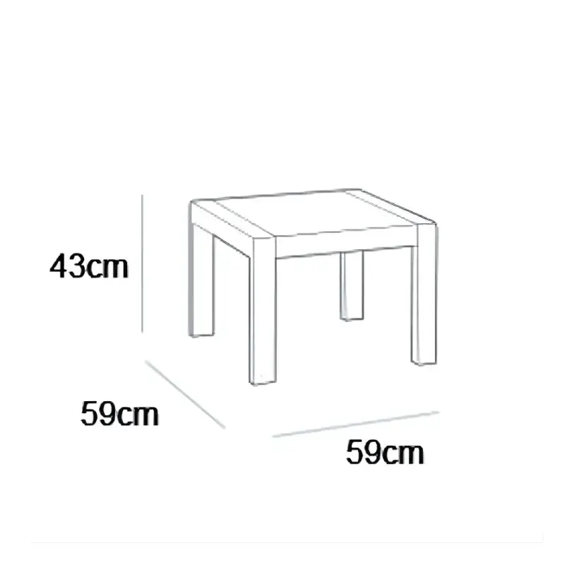 Садовый стол Keter Orlando Small Table grey Photo 3