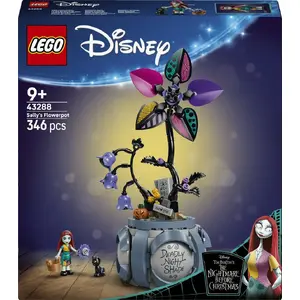 LEGO set Disney Sally planter 43288 – decorative buildable planter with Disney Sally minifigure