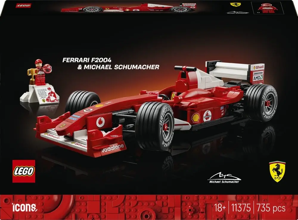 LEGO Ferrari F2004 un Michael Schumacher 11375 Photo 2