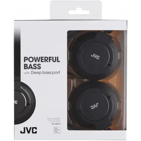 JVC HA-S180-B vadu pār ausīm austiņas Photo 2