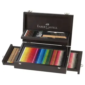 Colour pencils Faber‑Castell 110085 — 125 pcs pastel multicolour in wooden case