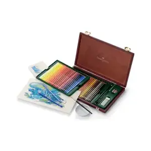 Watercolor Pencils Faber-Castell Albrecht Durer 48 pcs — Wood Case