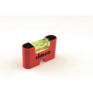 Spirit level cimco model 211555 for alignment of switches, compact hand tool