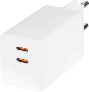 Ceļojumu lādētājs LOGILINK PA0376, 65 W GaN, 1× USB-C, 1× USB-A