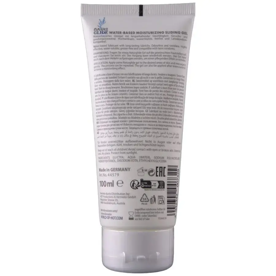 Водная смазка HOT Nature Glide 100 мл Photo 2