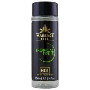 Massage oil HOT Tropical Fruit 100 ml — sensual massage oil, warming formula