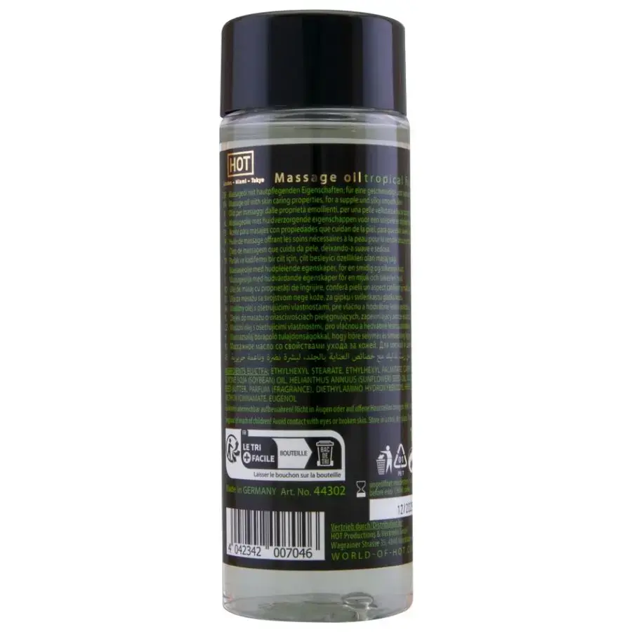 Massage oil HOT Tropical Fruit 100 ml Photo 2