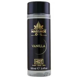 Massage oil HOT Vanilla 100 ml — aromatic massage oil, 100 ml bottle