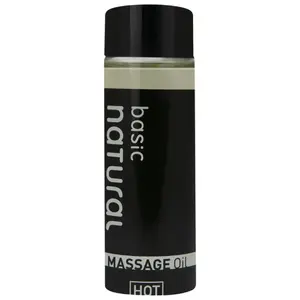 Massage oil HOT MassageOil Natural Basic 100 ml — natural massage oil, 100 ml