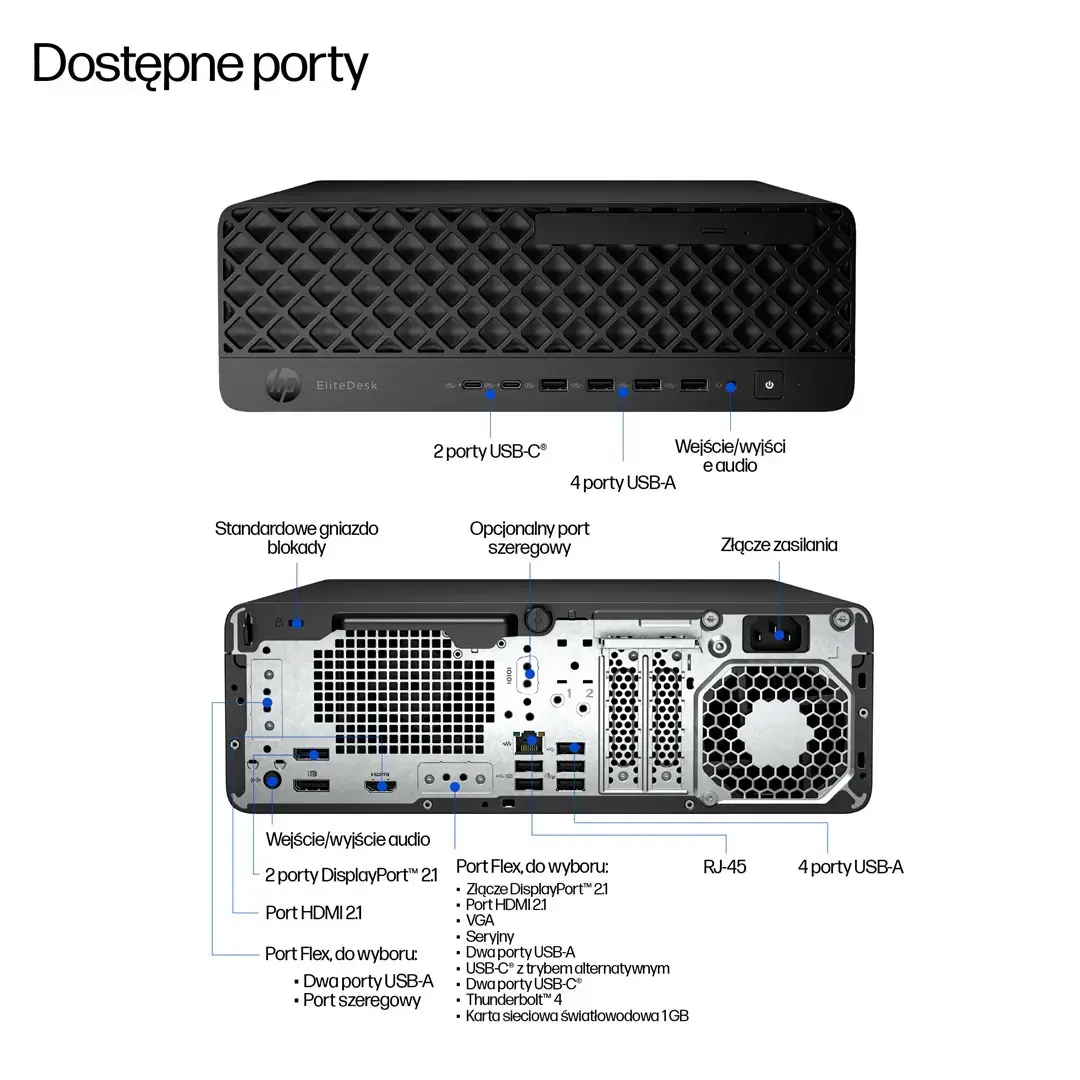HP EliteDesk 8 SFF G1i Ultra 7 265 Desktop PC Photo 4