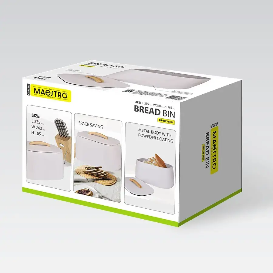 Хлебница Maestro MR-1675-BEIGE Photo 5