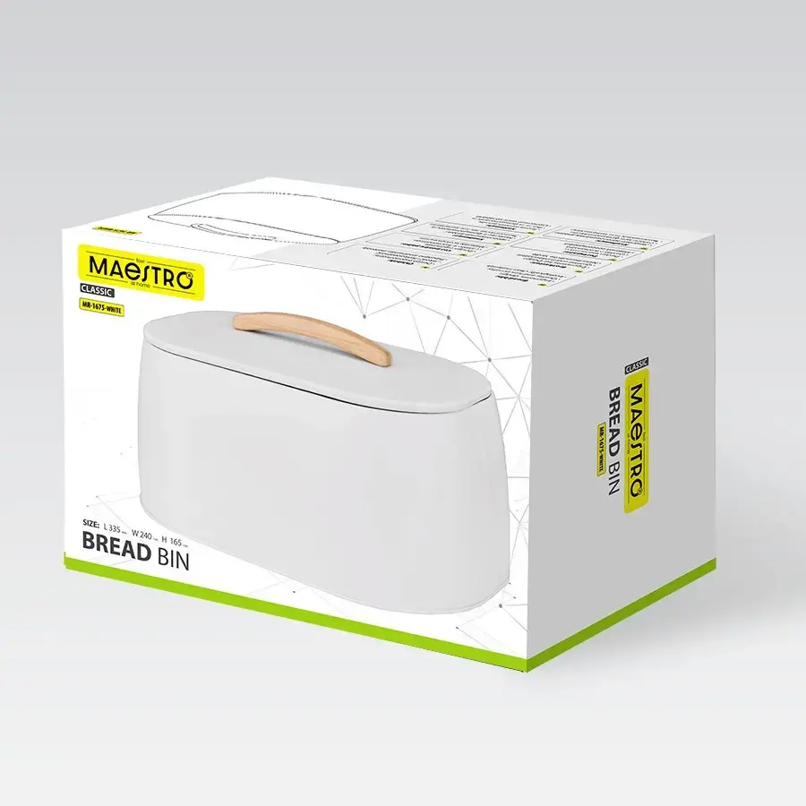 Хлебница Maestro MR-1675-WHITE Photo 4