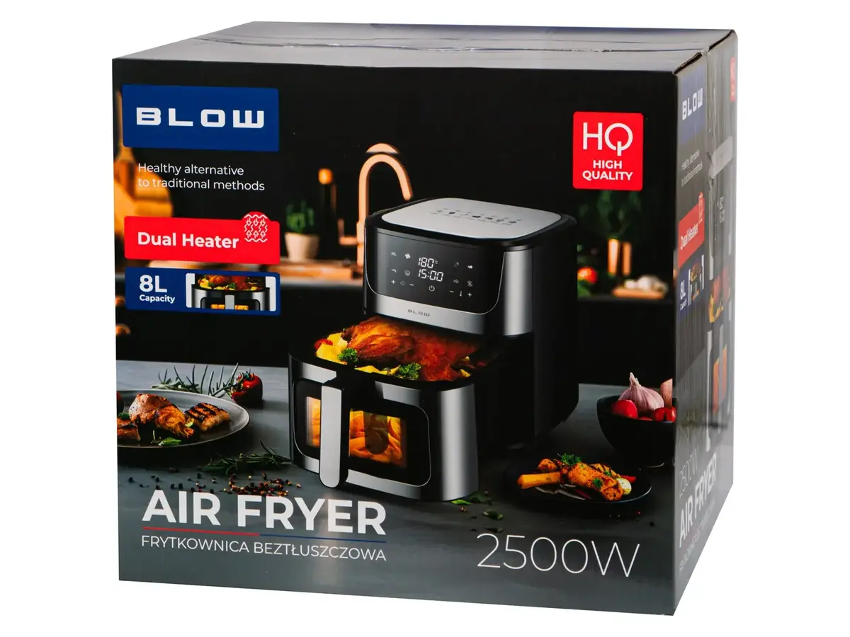 BLOW AIR FRYER 2500W 8L аэрогриль Photo 10