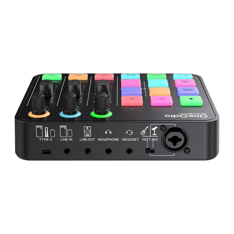 OneOdio Solocaster аудиомикшер и USB звуковая карта Photo 5