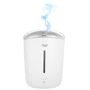 Humidifier Adler AD 7971 — Ultrasonic, 30 W, 5 L tank, 100–250 ml/h, white
