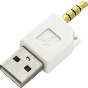 Adapter cable BLOW USB to 3.5mm Mini‑Jack 4‑pole for iPod Shuffle