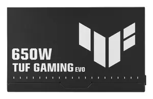 ASUS TUF-GAMING-650B-EVO блок питания 650 Вт ATX с сертификатом 80 PLUS Bronze и активным охлаждением