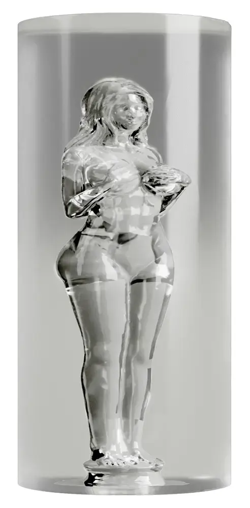 Masturbators Stroker Female Shaped Tunnel 14.2 cm Photo 4