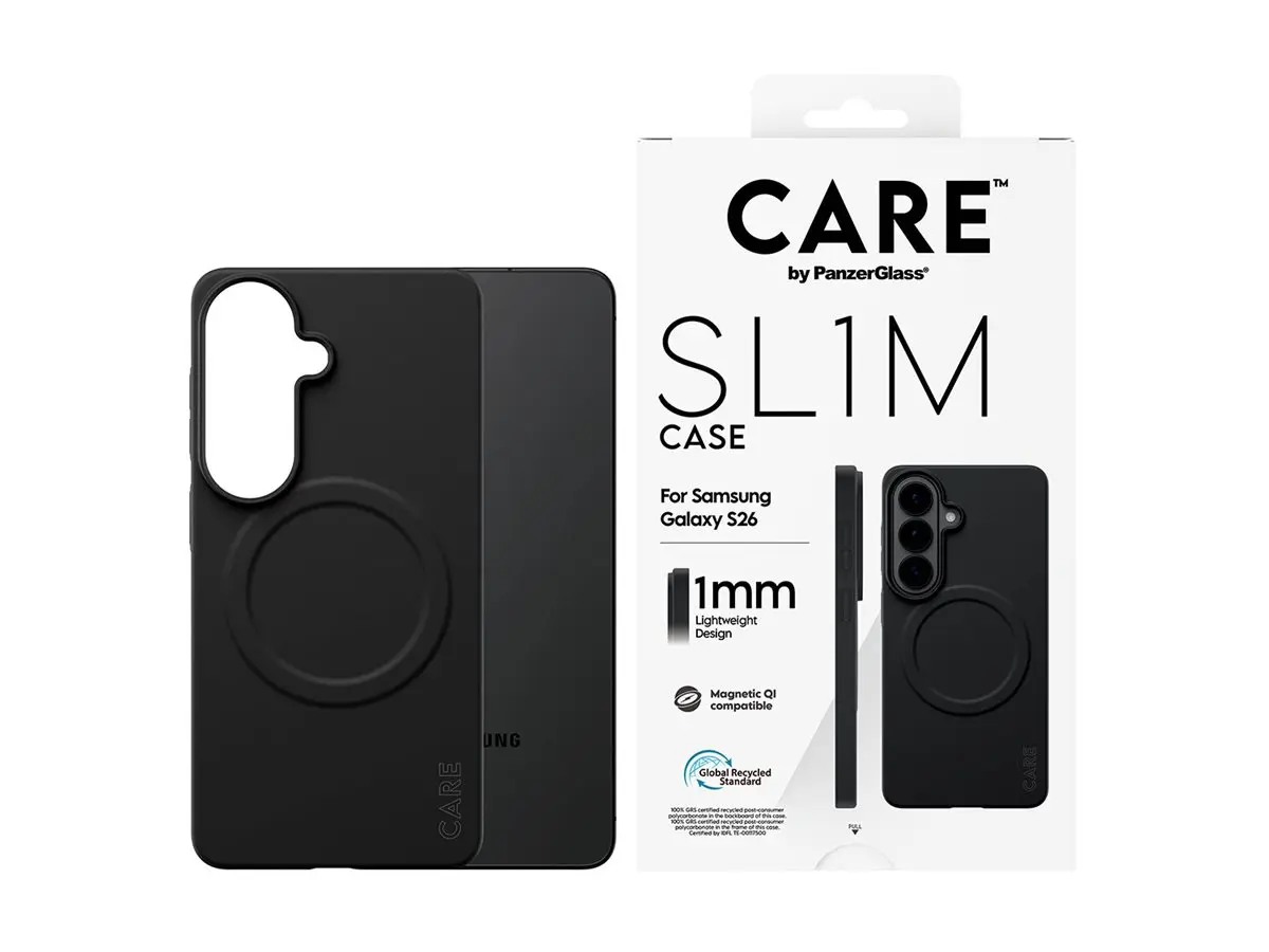 PanzerGlass CARE SL1M tālruņa vāciņš melns