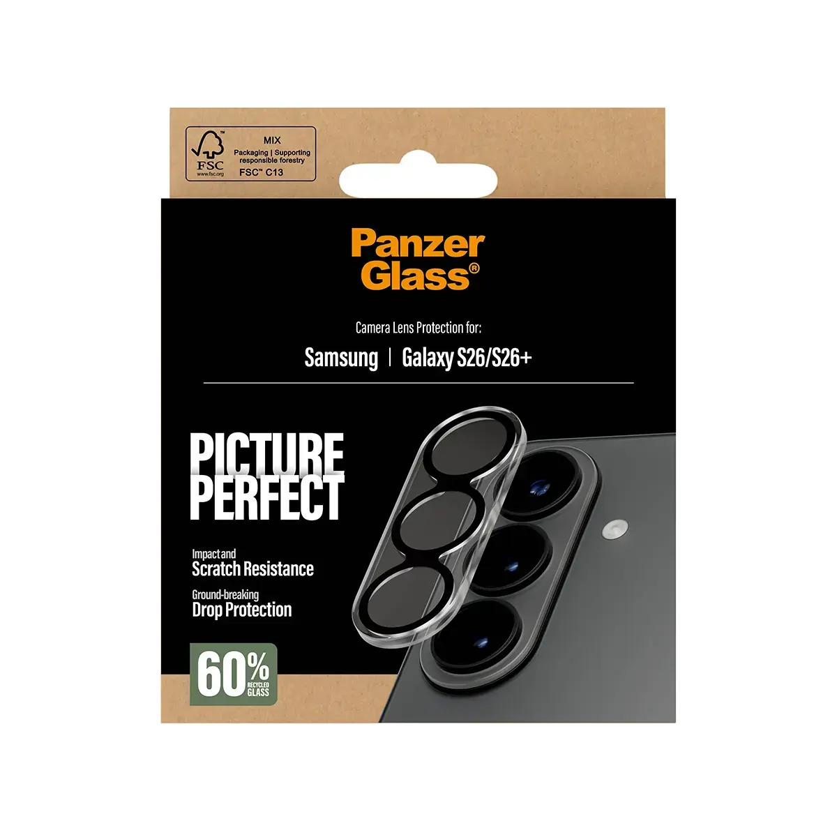 PanzerGlass kameras aizsargstikls Samsung Galaxy S26/S26+ Photo 3