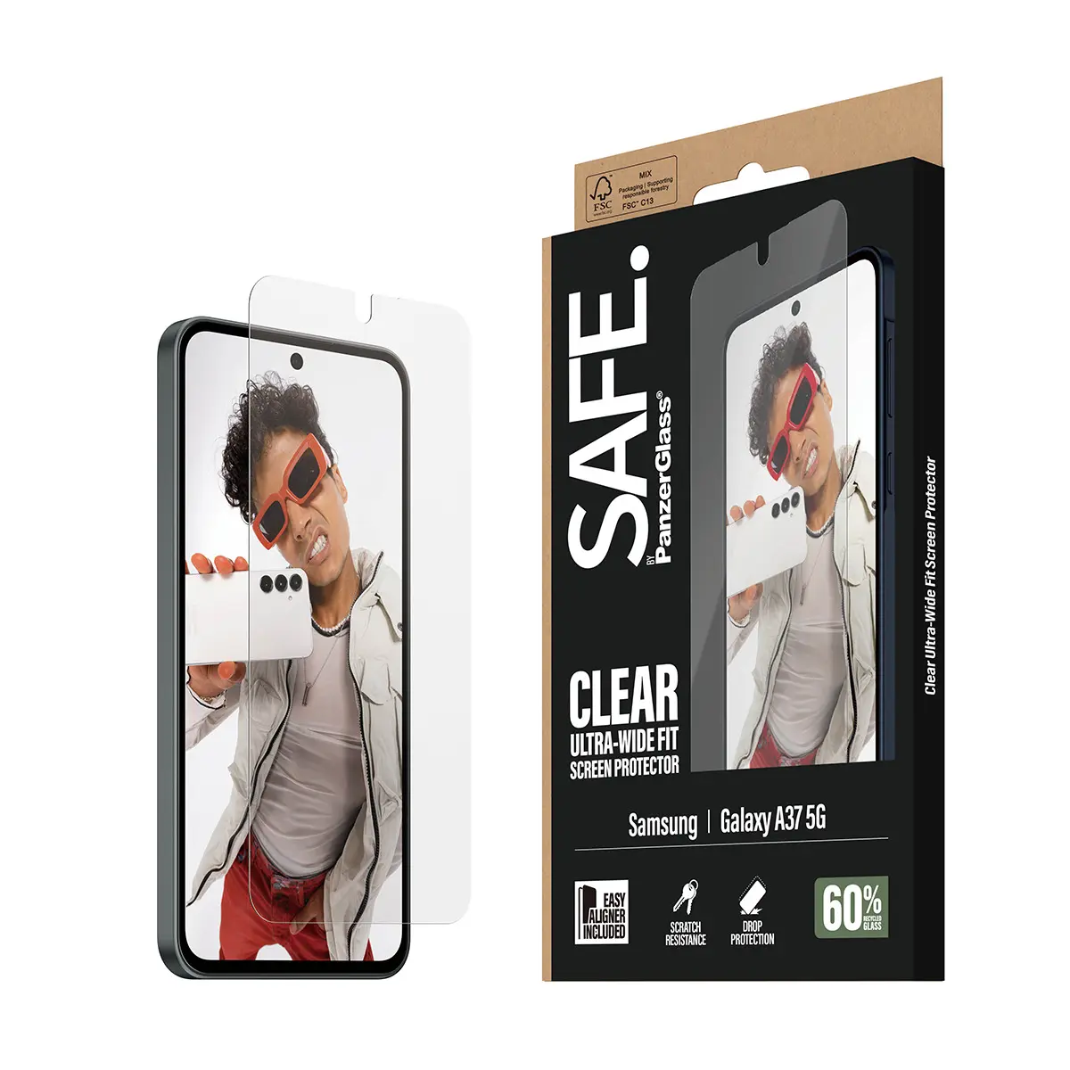 PanzerGlass SAFE Screen Protector Samsung Galaxy A37 5G Photo 7