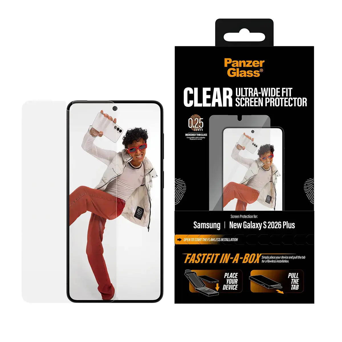 Защитная плёнка PanzerGlass для Samsung New Galaxy S 2026 Plus Photo 2