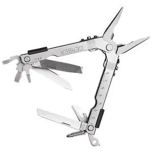 Мультитул Gerber Industrial Multi-Plier 600 Needlenose Stainless — 14 инструментов, нержавеющая сталь, открытие одной рукой