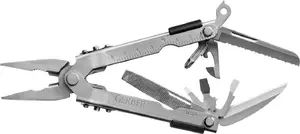 Мультитул Gerber Industrial Multi-Plier 600 Needlenose Stainless — 14 инструментов, нержавеющая сталь, открытие одной рукой