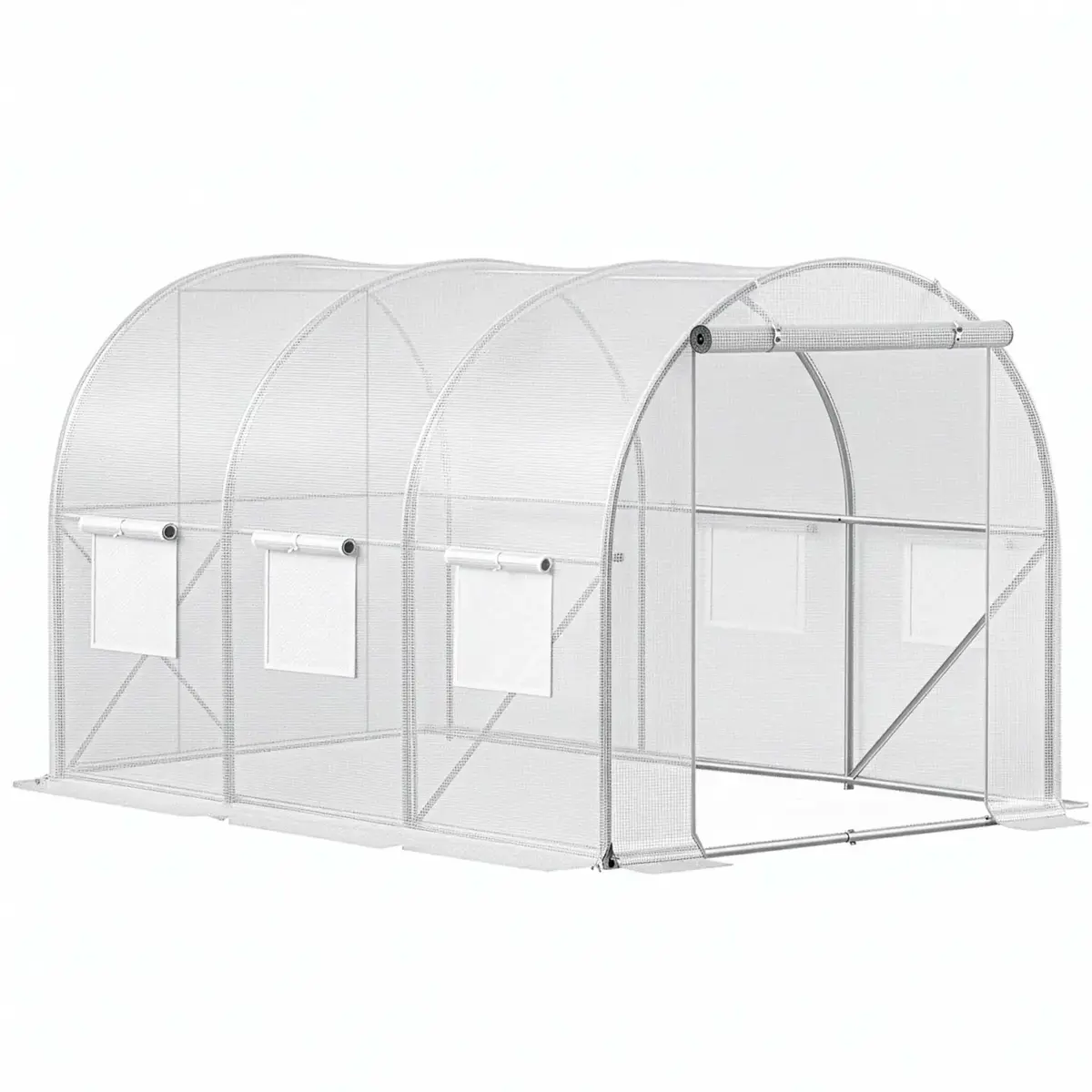 Greenhouse tunnel Springos GT0010 3×2×2 m Photo 3