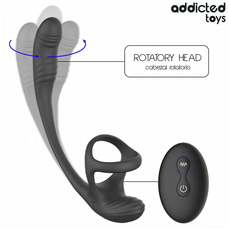 Anal plug with vibration — addicted toys D-245122 Photo 2