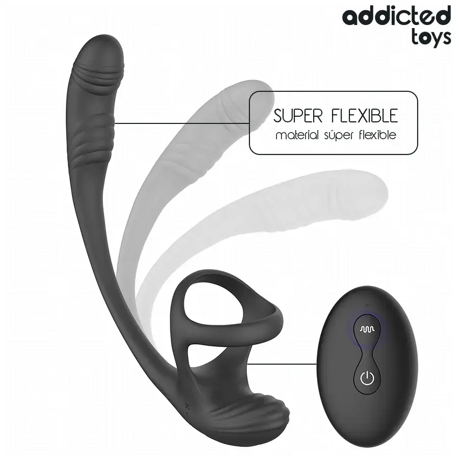 Anal plug with vibration — addicted toys D-245122 Photo 6