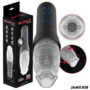 Masturbators JAMYJOB BLOW-R ar stūmšanas un rotācijas funkciju, modelis D-245126