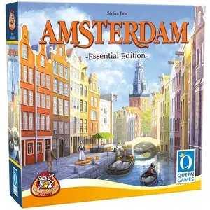 Настольная игра Queen Games Amsterdam: Essential Edition – стратегическая командная игра, для нескольких игроков