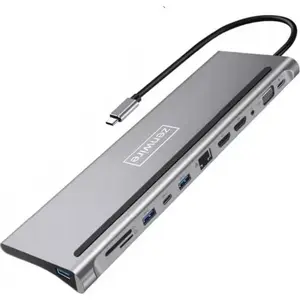 USB-C Docking Station / Replicator zenwire 0000000313 — USB-C connectivity, compact form factor
