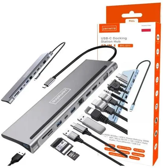 USB-C Docking Station zenwire 0000000313 Photo 2