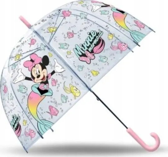 Caurspīdīgs automātiskais jumtiņš Kids Euroswan Minnie
