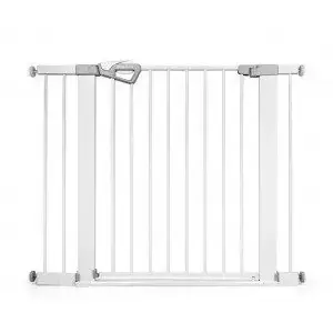 Ворота безопасности milly mally Guardy 104 White — барьер для лестницы с удлинителями, модель 6579
