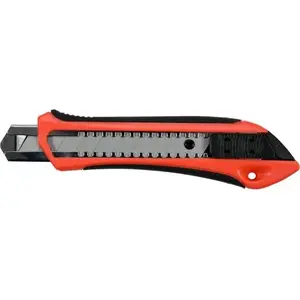 Utility knife YATO YT-75072, snap-off blade, 18 mm blade width, black/red