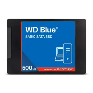 2.5" SATA SSD Western Digital WD Blue 500GB WDS500G5B0A 2.5-inch SATA III