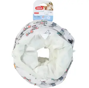 Кошачий туннель ZOLUX CHATOUILLE 100 см с рисунком коты и мыши — игрушка для животных