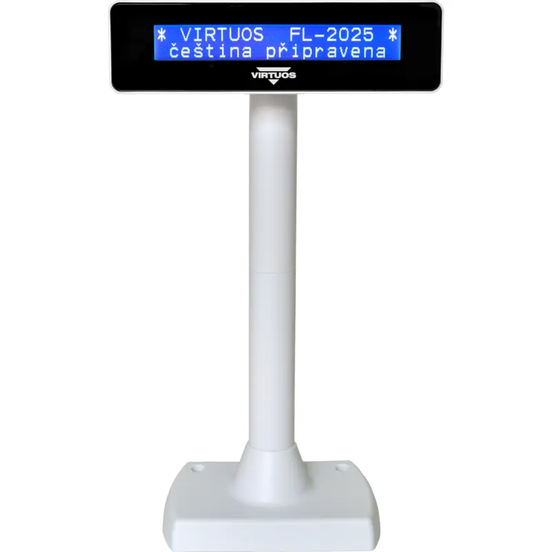 VIRTUOS FL-2025MB 2x20 Klientu LCD displejs Photo 8