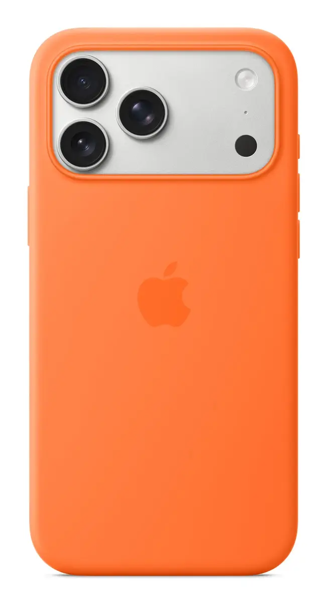 Silikona vāciņš MagSafe iPhone 17 Pro Max — oranžs Photo 2
